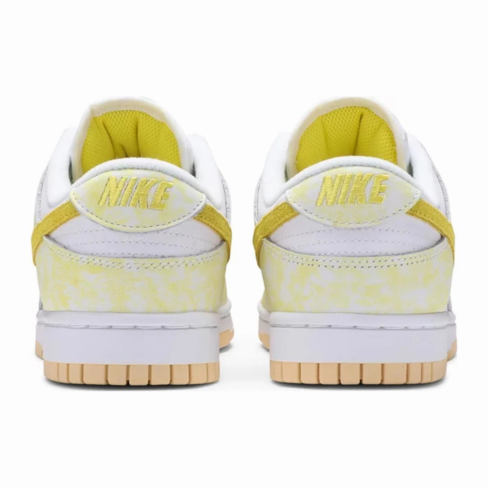 Women's Nike Dunk Low, OG Yellow Strike Canvas