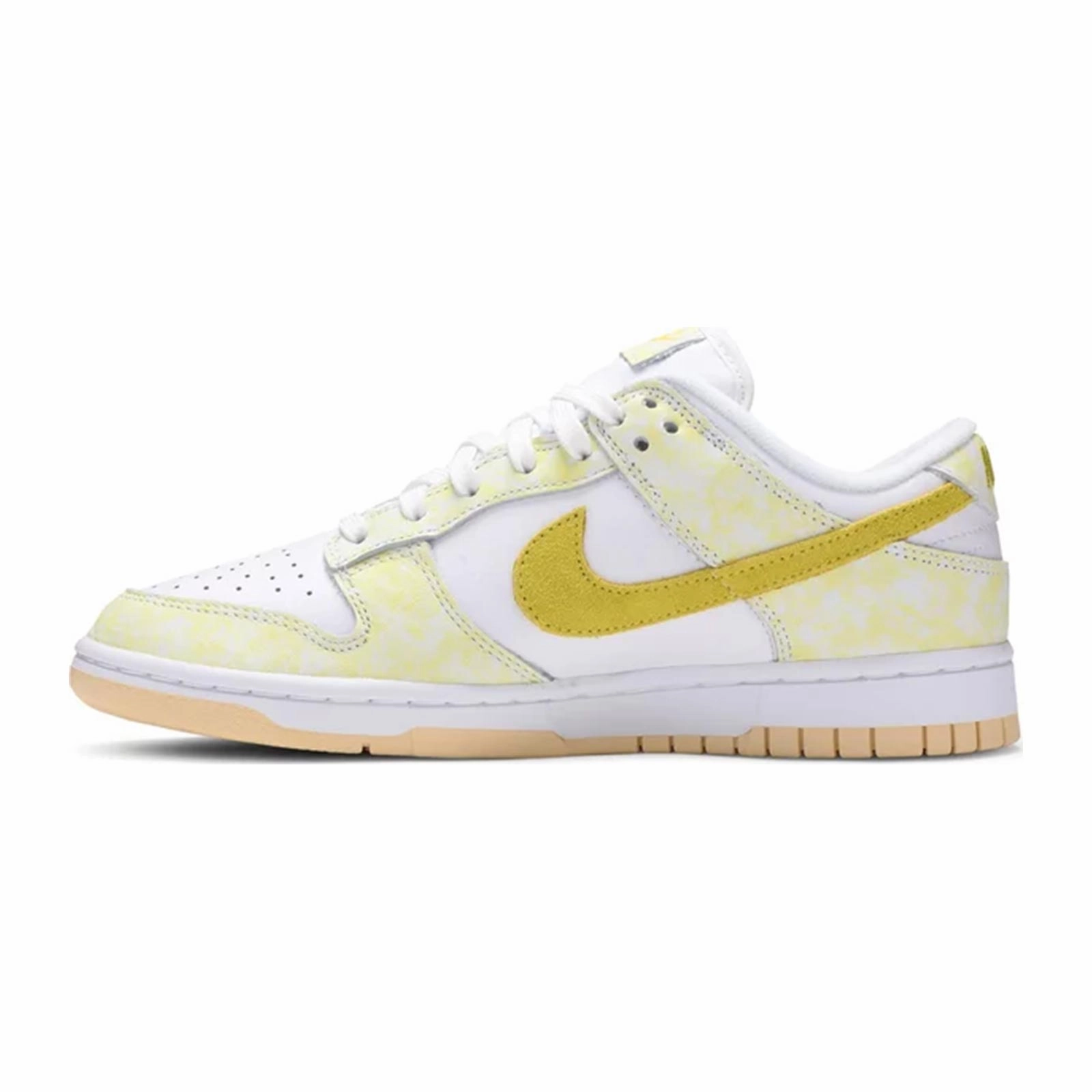 Sneaker Innovation TPR Outsole Women's Nike Dunk Low, OG Yellow Strike