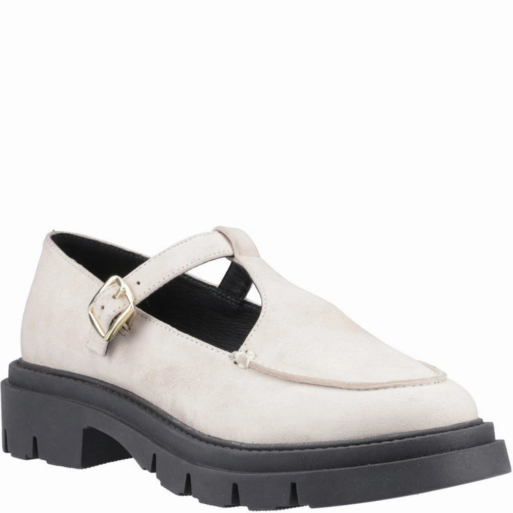 Hush Puppies Nella T-Bar Shoe Chunky Sole Track Hike