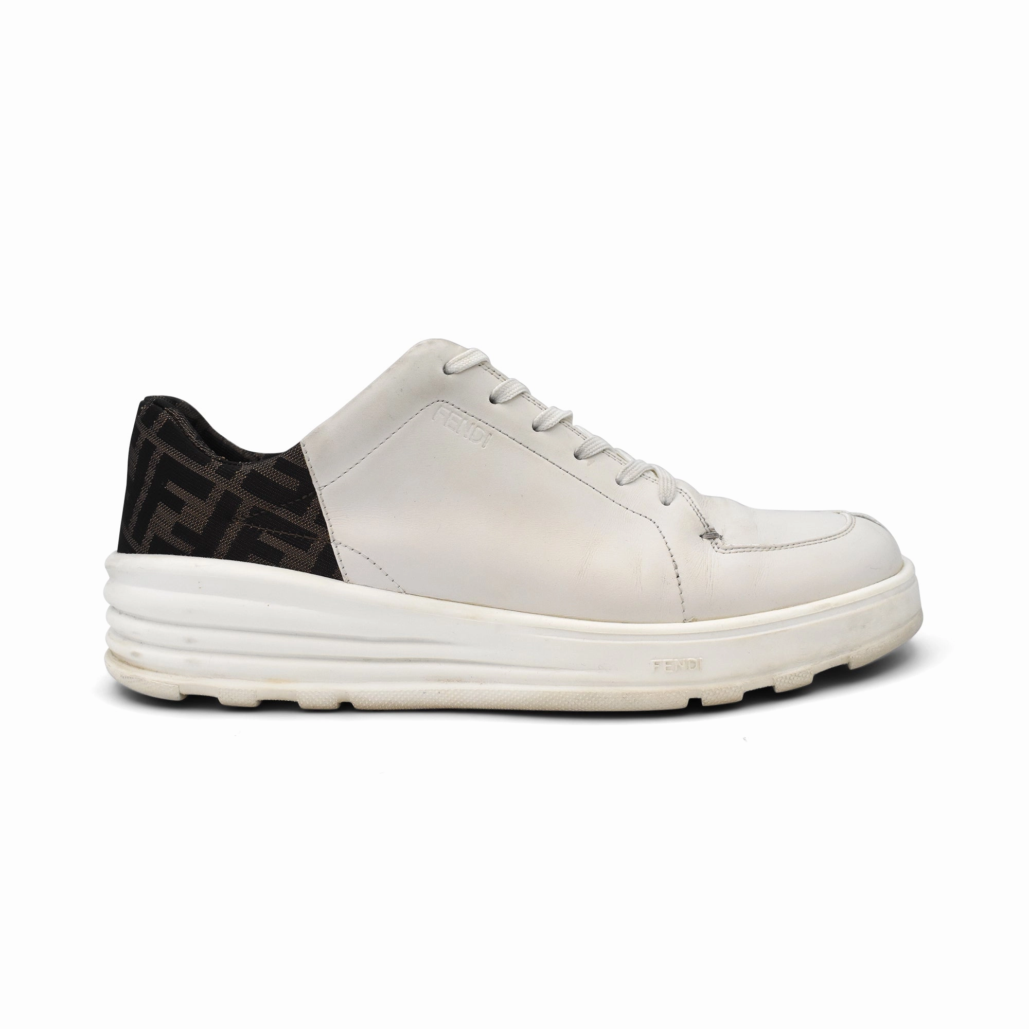 Hyper Durable Rubber Compound Fendi Zucca Sneakers - Men's 8