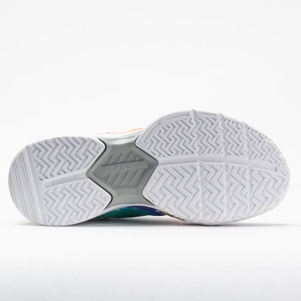 Fila Axilus 2 Energized Junior  Tie Dye/White Cushioned - tongue Roomy Fit