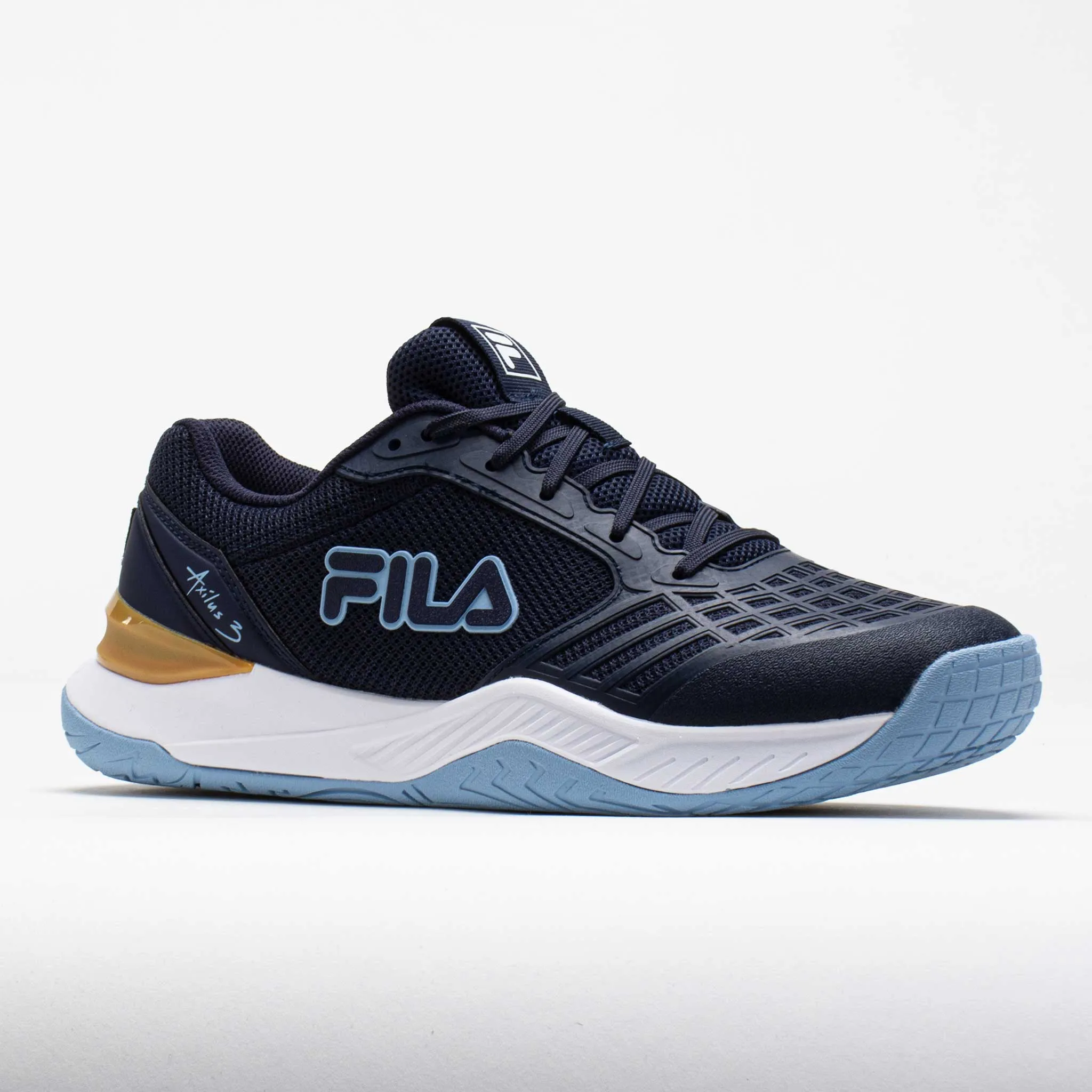Fila Axilus 3 Energized Men's  Fila Navy/Powder Blue/New Wheat Comfortable Cushion