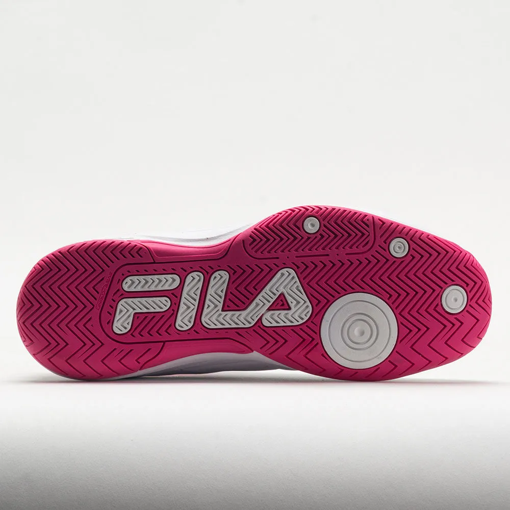 Fila Double Bounce 3 Women's  White/White/Pink Glo Rough surface running energy - returning - midsole - feature shoes
