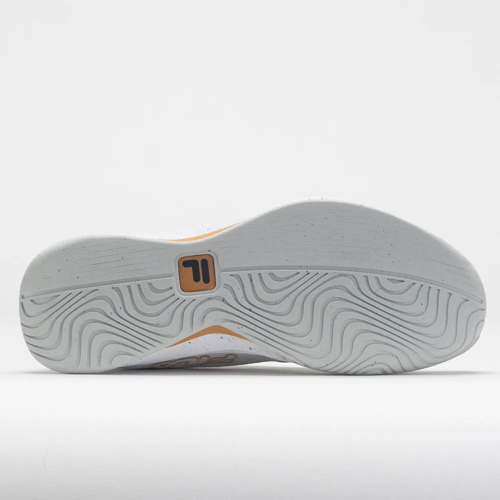 Fila Mondo Forza Men's  White Alyssum/Gracier Gray/New Wheat touring biking shoes torsion - resistant running shoes