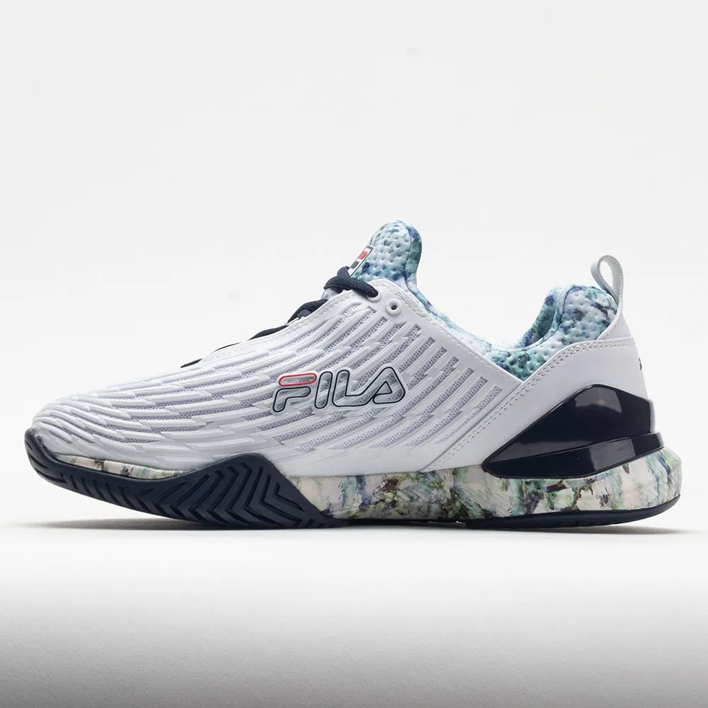 hidden lacing shoes Fila Speedserve Energized Women's  White/Navy/Multi