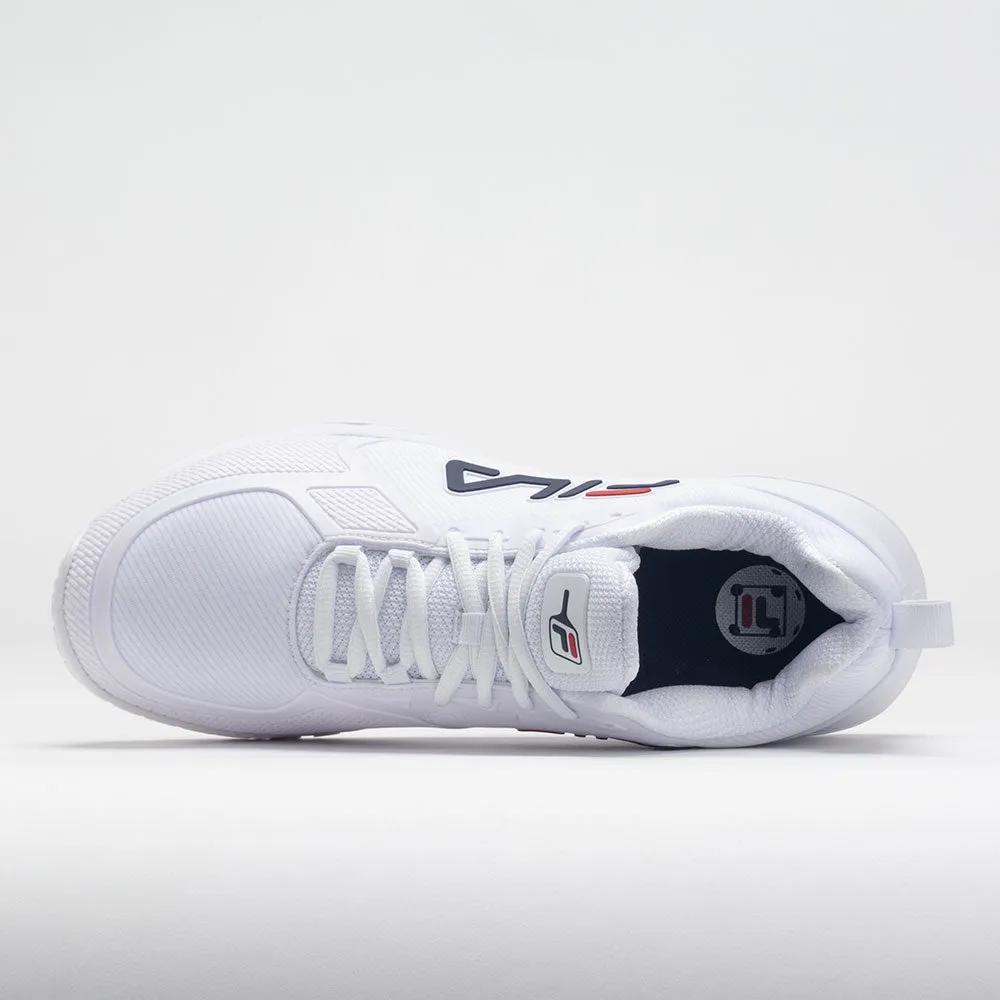 Fila Volley Burst Men's  White/FILA Navy/FILA Red morning running footwear