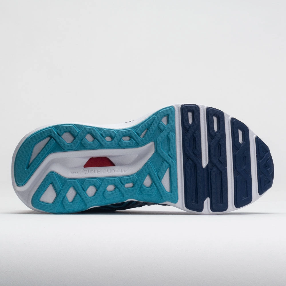 half - marathon shoes running in track and field meets shoes Mizuno Wave Horizon 6 Women's  Dazzling Blue/Silver