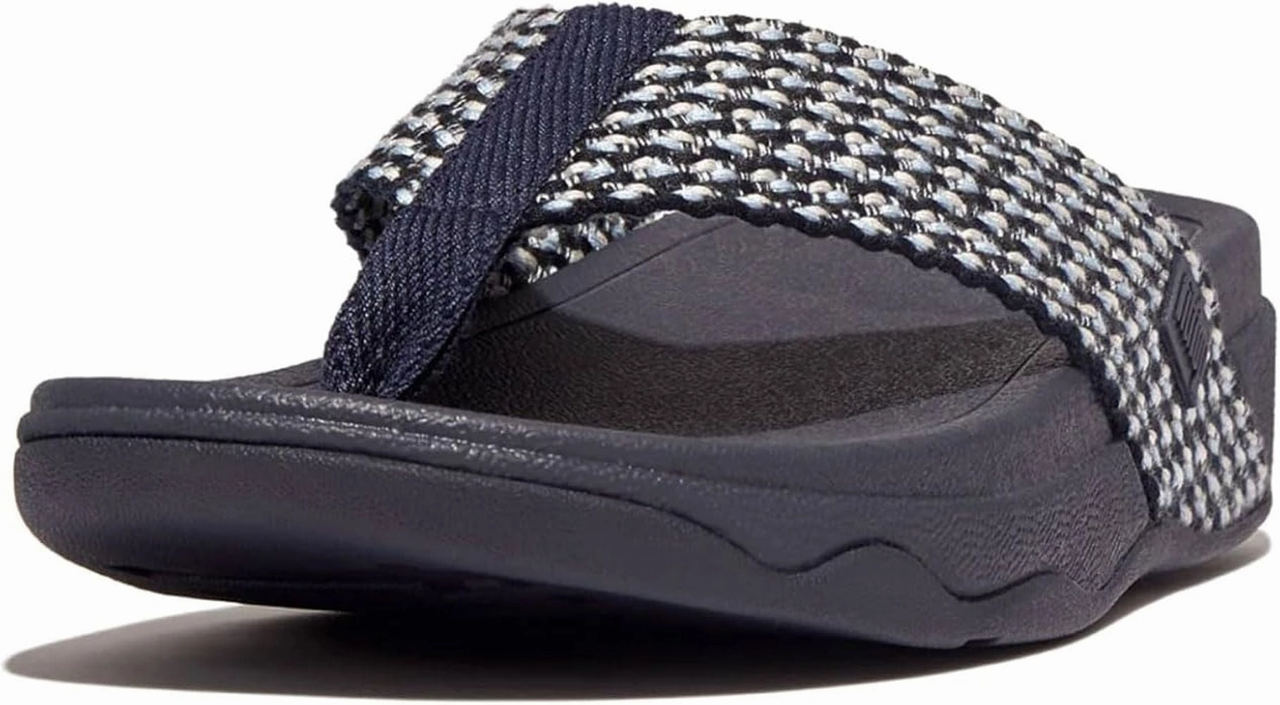 Comfortable Flip-flops for Men FitFlop Women's Surfa Multi-Tone Webbing Toe-Post Sandals