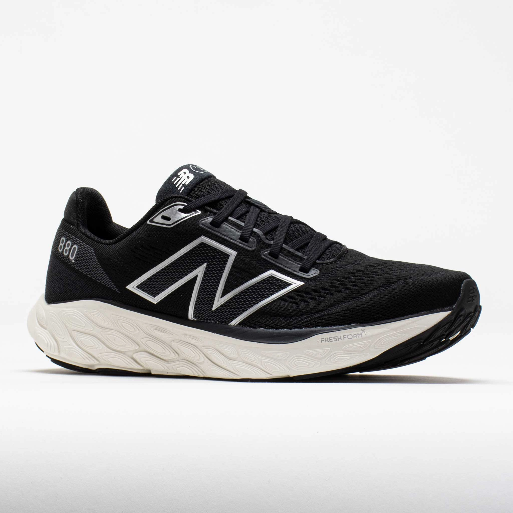 running in soft tracks shoes New Balance Fresh Foam X 880v14 Men's  Black/Sea Salt/Silver Metallic