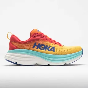 top - rated HOKA Bondi 8 Men's  Cerise/Cloudless