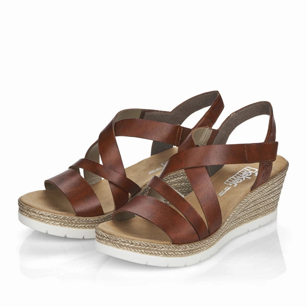 Walking 61937-24 Brown Wedge