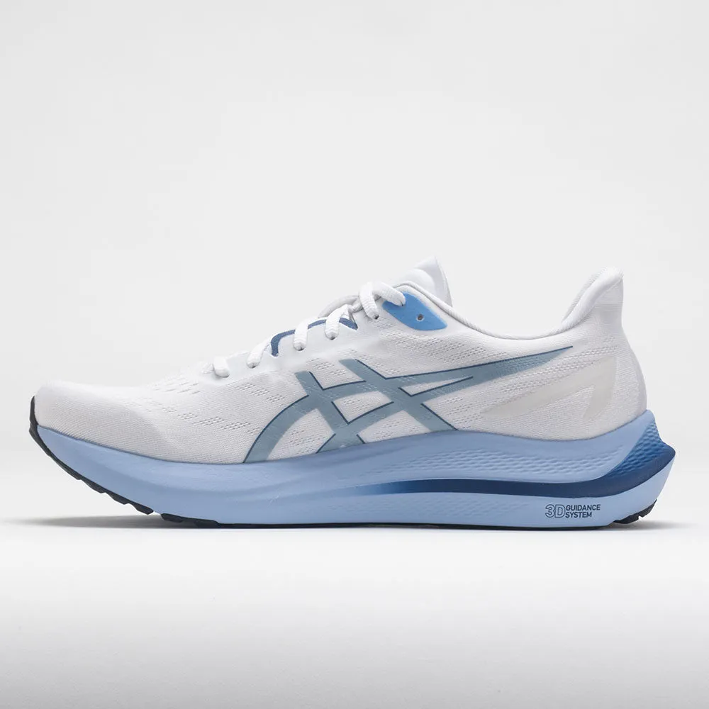 amateur runner use ASICS GT-2000 12 Men's  White/Storm Blue