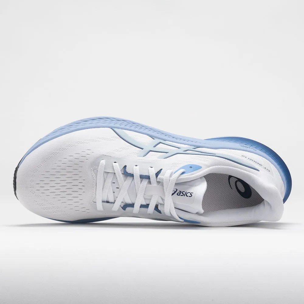 ASICS GT-2000 12 Men's  White/Storm Blue badminton player shoes Popular