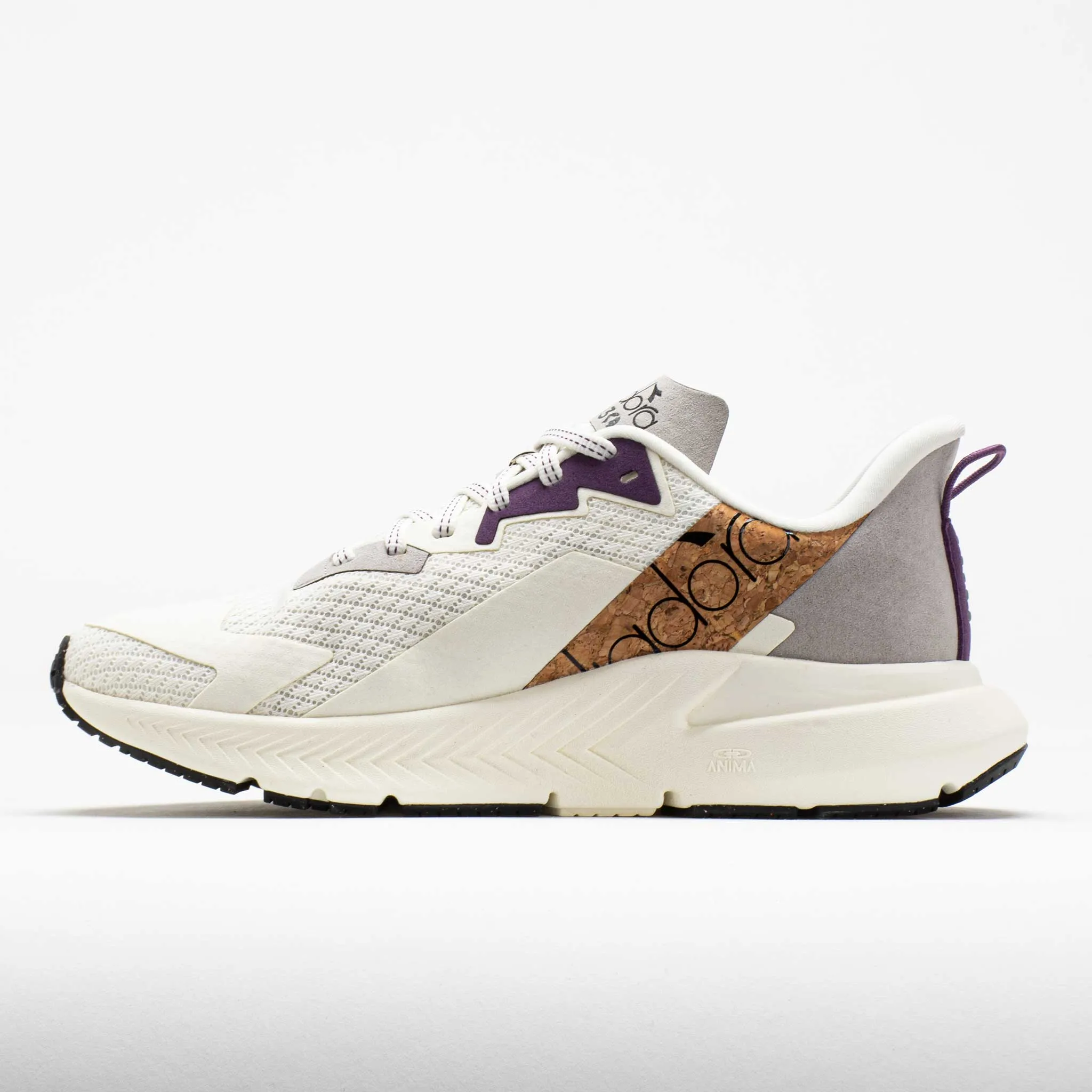 Diadora Mythos Blushield Volo 4 Women's  Whisper White/Sunset Purple stretchy - upper shoes