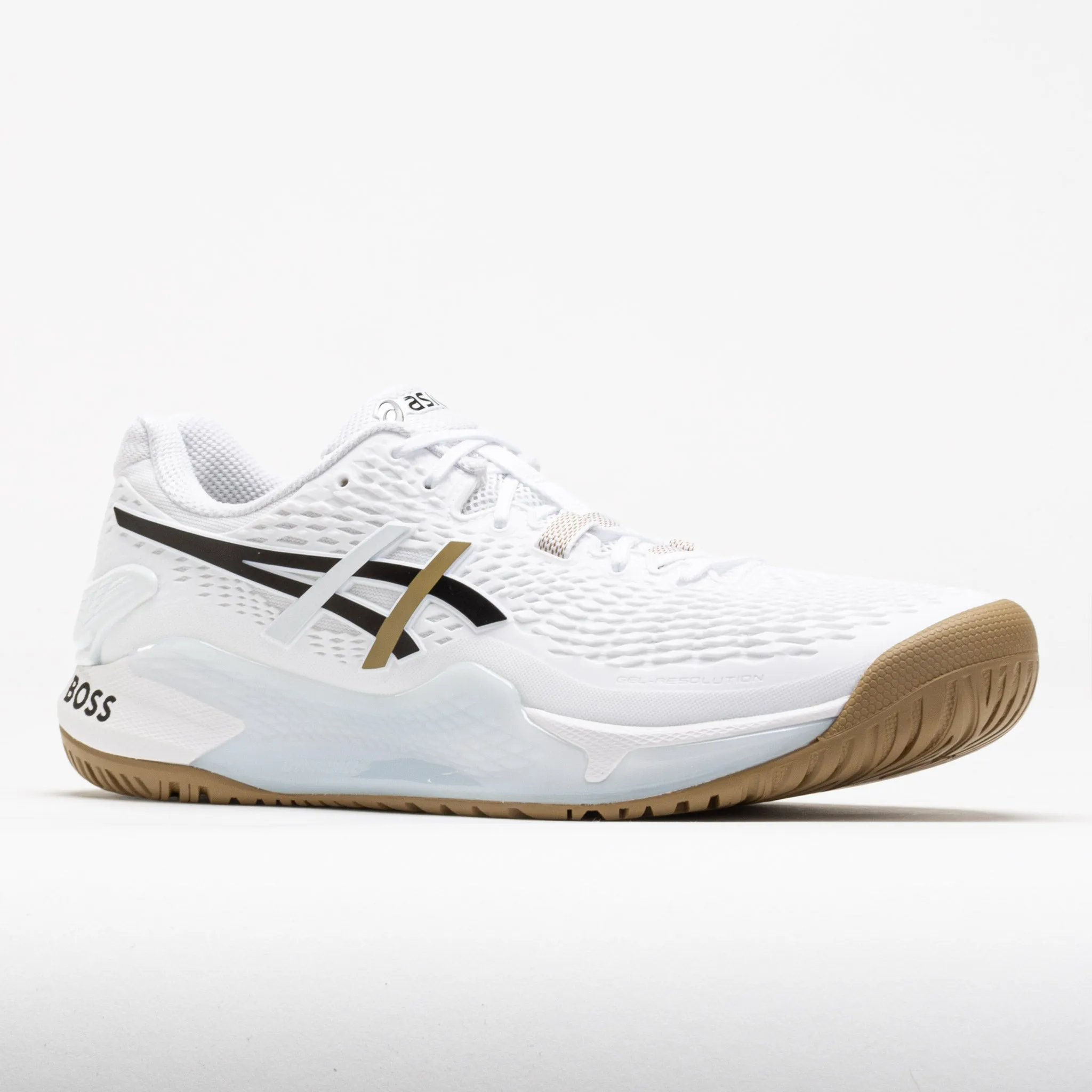 evening jog ASICS GEL-Resolution 9 X Boss Men's  White/Black