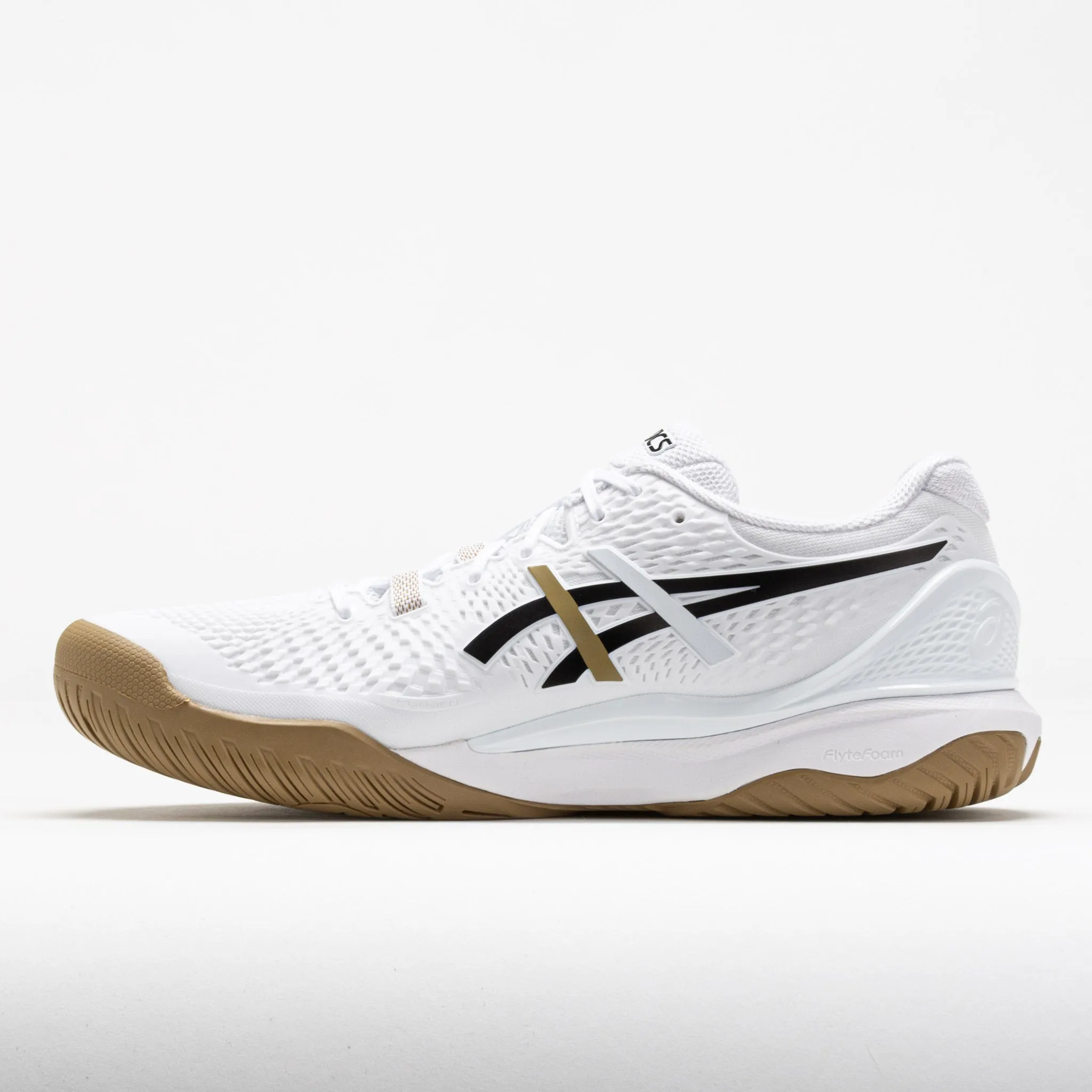 Heart Rate Monitoring ASICS GEL-Resolution 9 X Boss Men's  White/Black