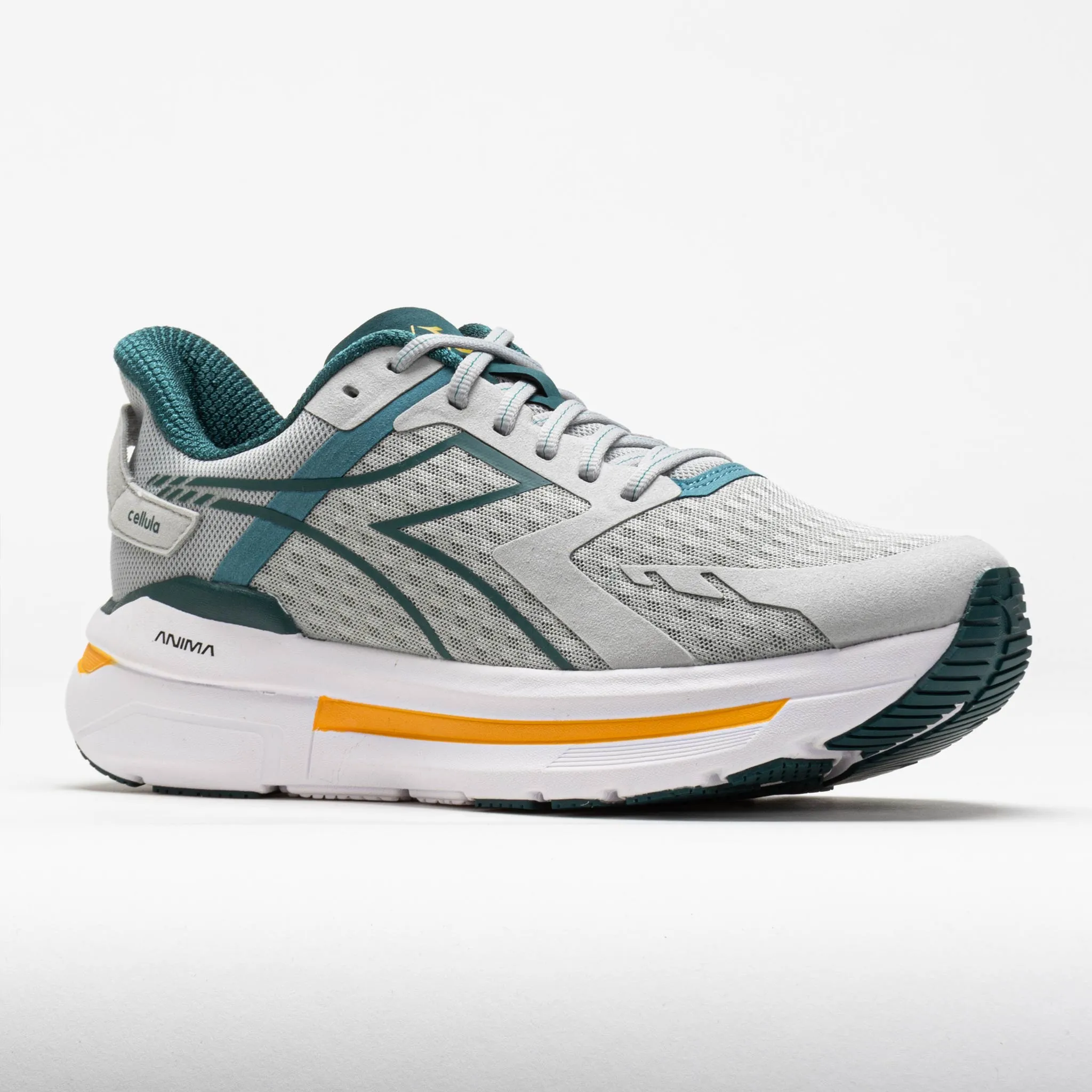 brand - name hand - washable shoes Diadora Cellula Men's  Silver/Mediterranea