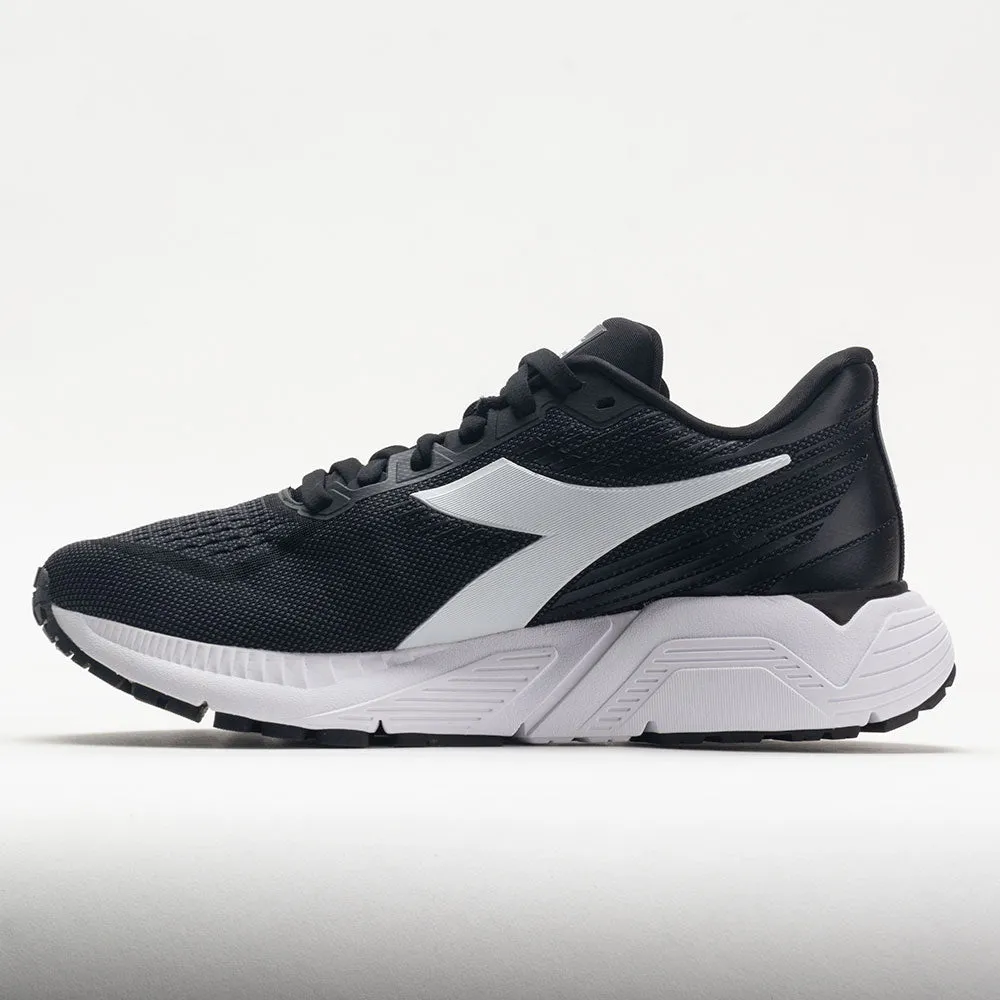 Diadora Mythos Blushield Vigore Men's  Black/White early - morning runner shoes speed running shoes