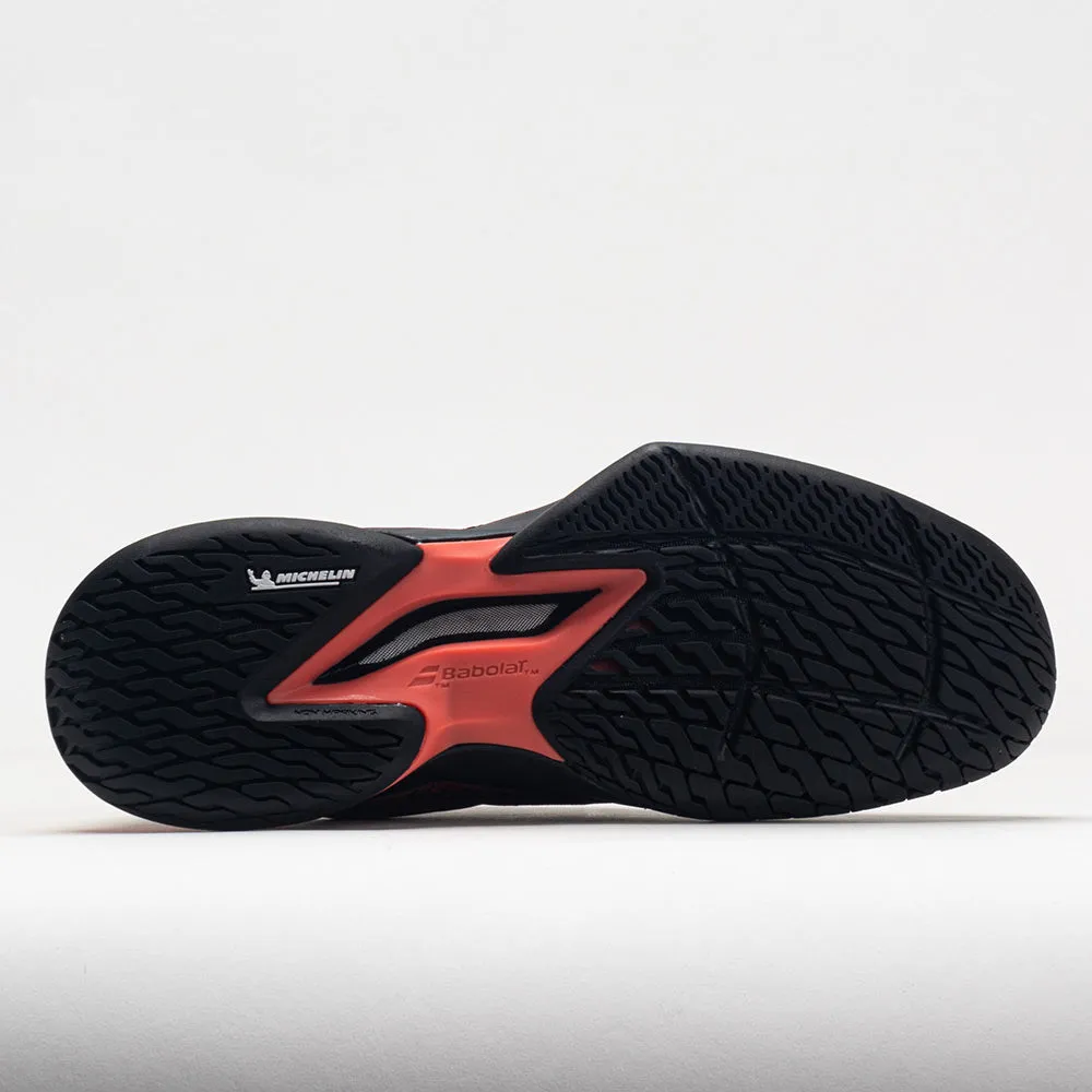 casual runners' footwear Babolat Jet Mach 3 Women's  Black/Living Coral