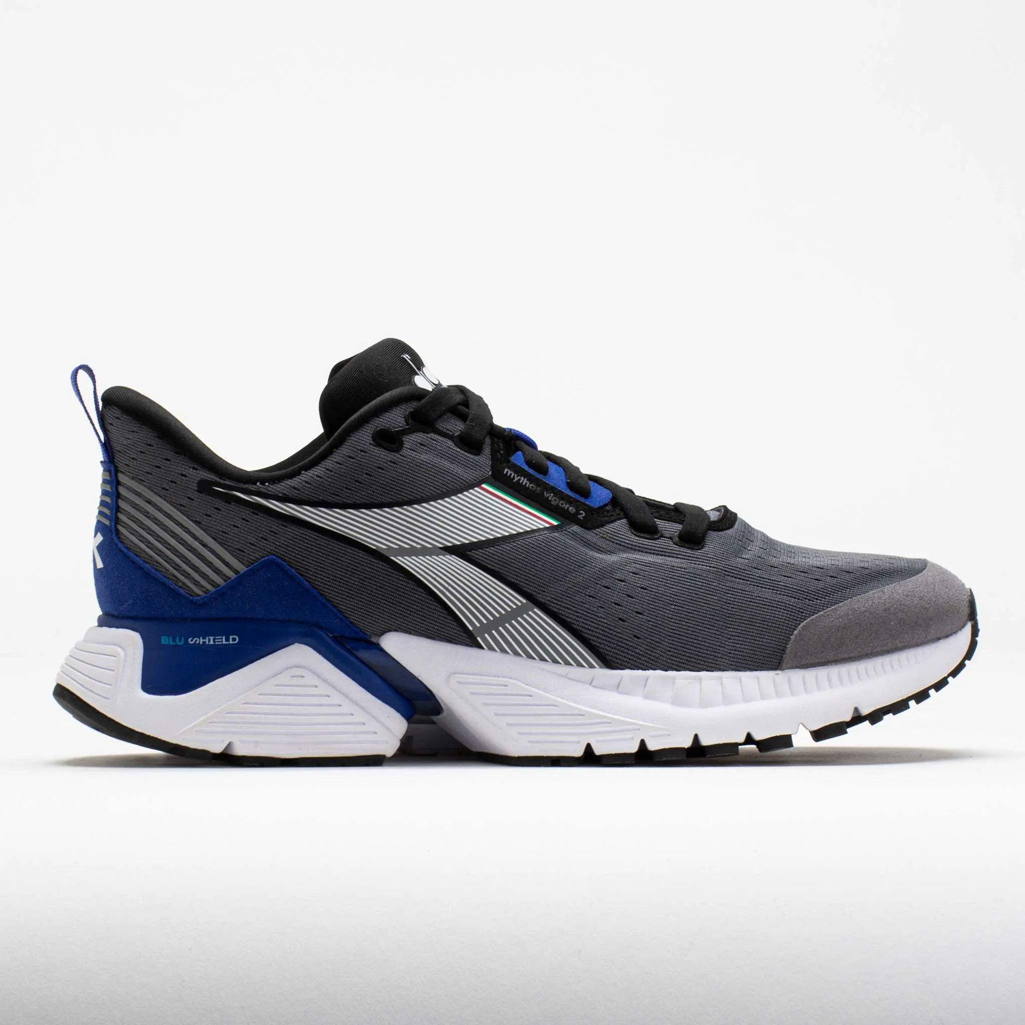 Diadora Mythos Blushield Vigore 2 Men's  Steel Grey/Black sports events