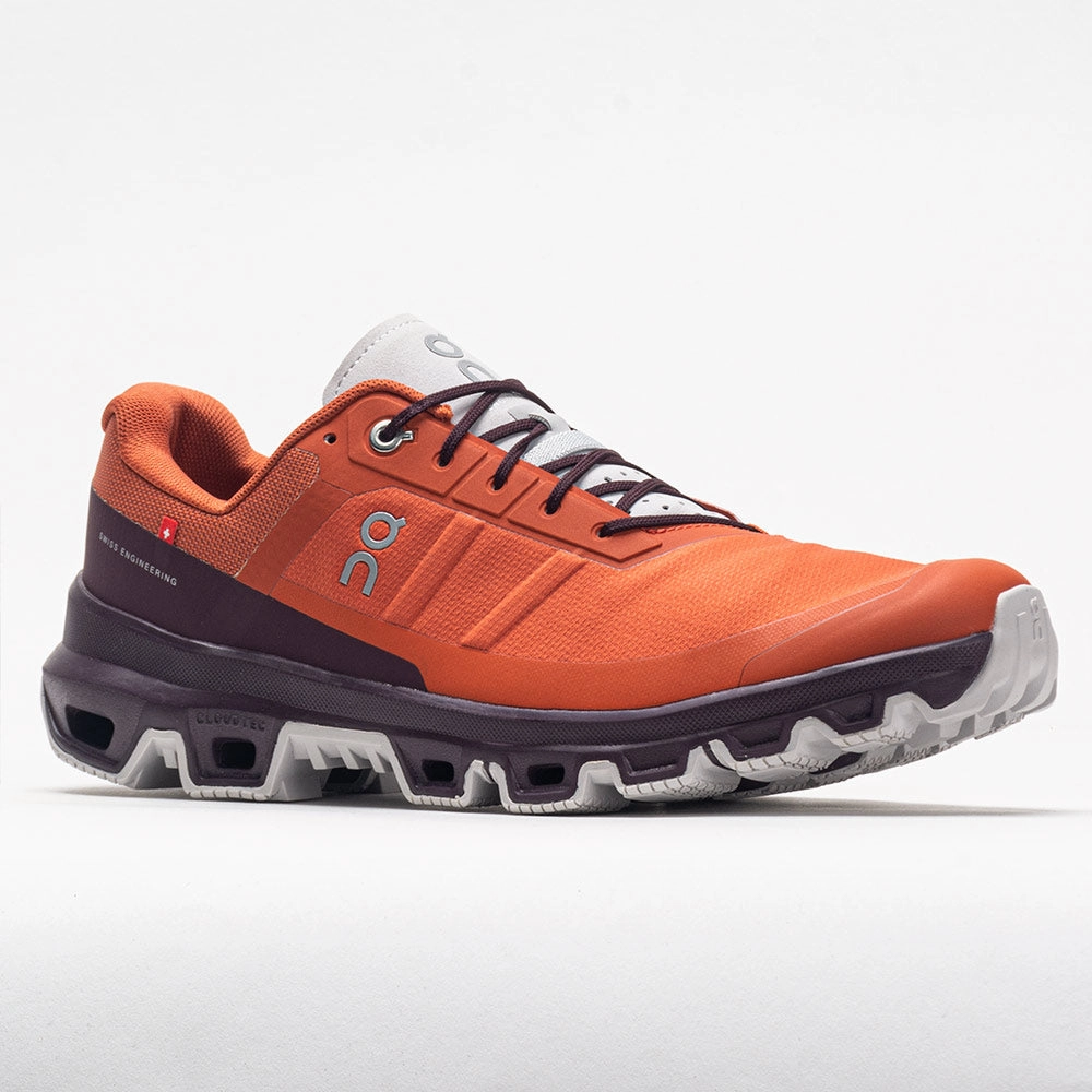 On Cloudventure Men's  Flare/Mulberry Dynamic Performance Sunny Weather Running
