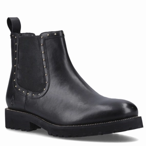 Hush Puppies Gwyneth Stud Boot Classic Low Heel