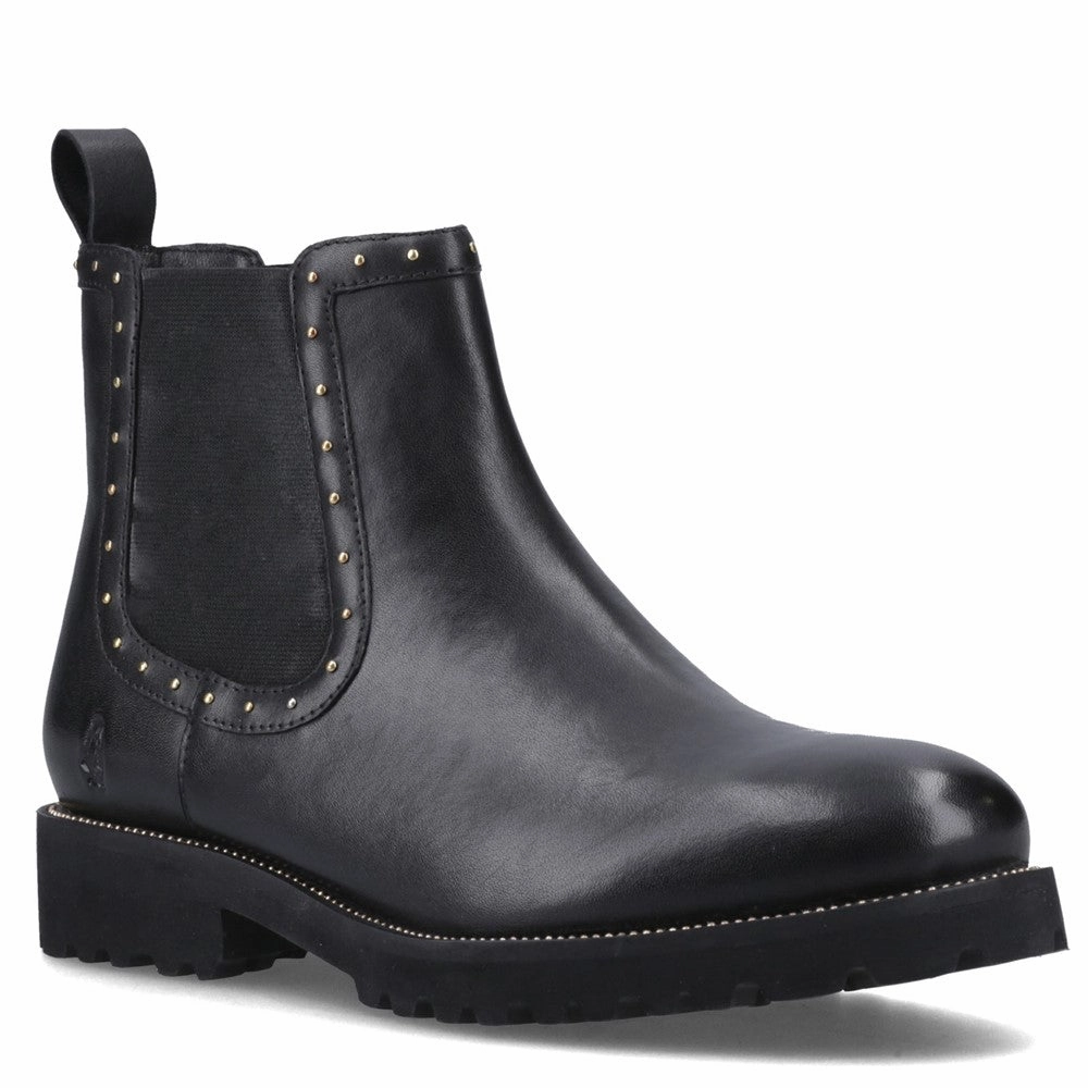 Hush Puppies Gwyneth Stud Boot Classic Low Heel