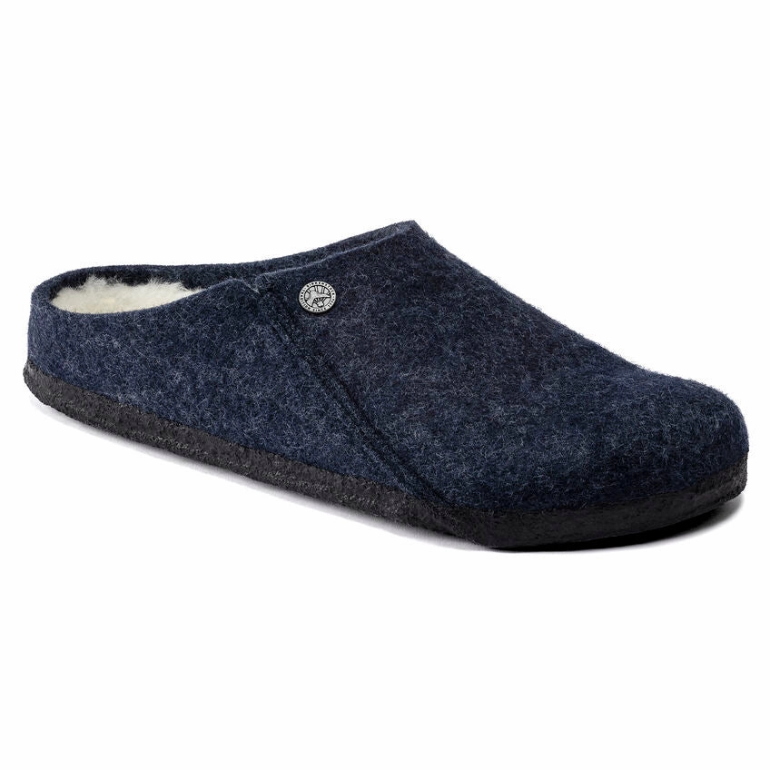 Walking Lifestyle Shoes Outdoor Slides Men's Zermatt Wool/Shearling Dark Blue