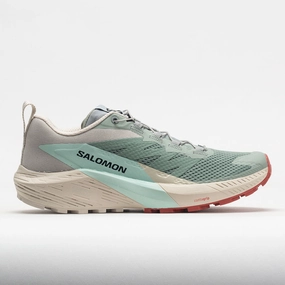 gradient running gear Salomon Sense Ride 5 Women's  Lily Pad/Rainy Day/Bleached Aqua