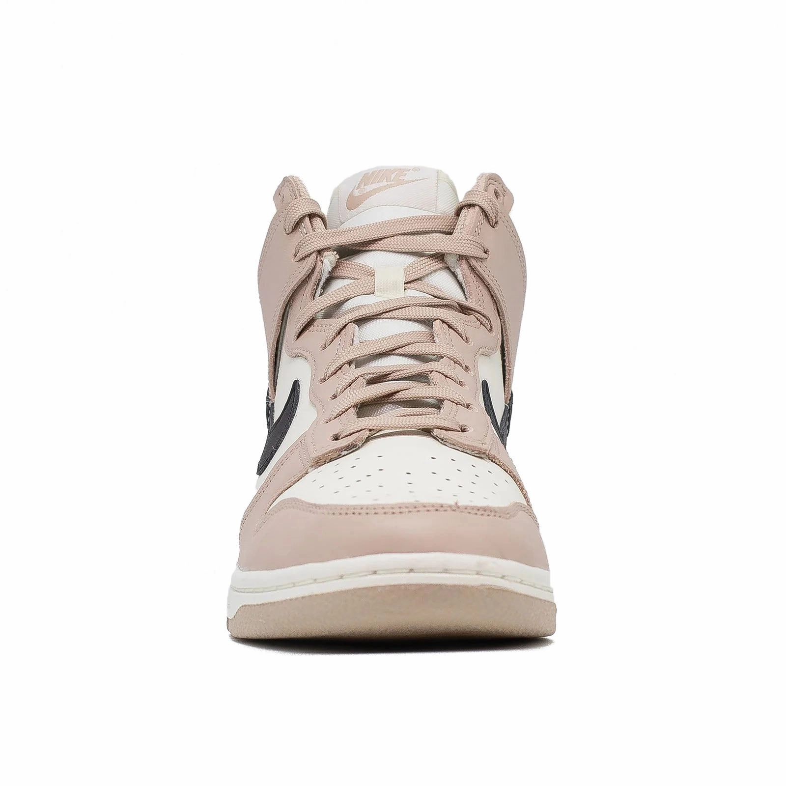 Women's Nike Dunk High, Fossil Stone hypoallergenic Collapsible Heel Design