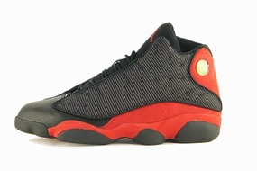 Air Jordan 13 "Bred" (2004) elevated - heel shoes adult shoes