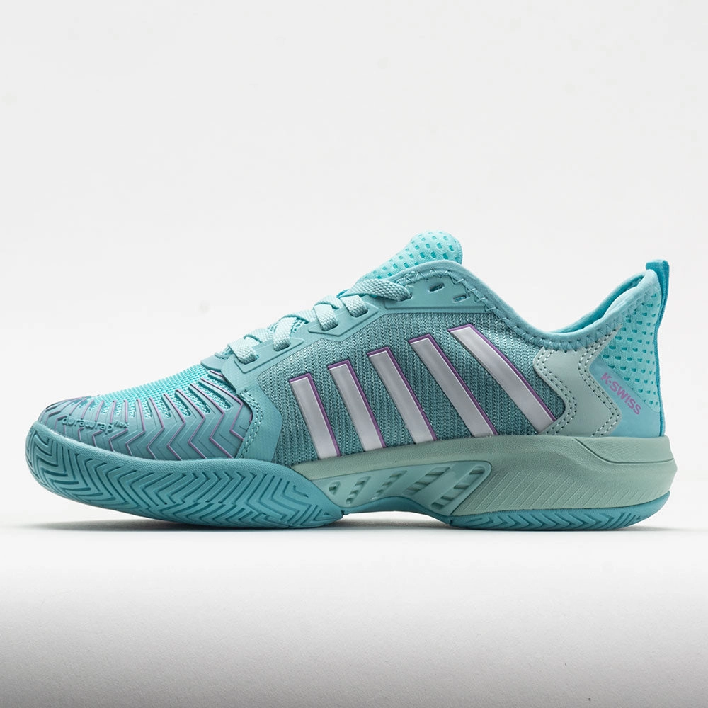 K-Swiss Pickleball Supreme Women's  Angel Blue/Sheer Lilac/White thermal shoes open - toe - feature shoes
