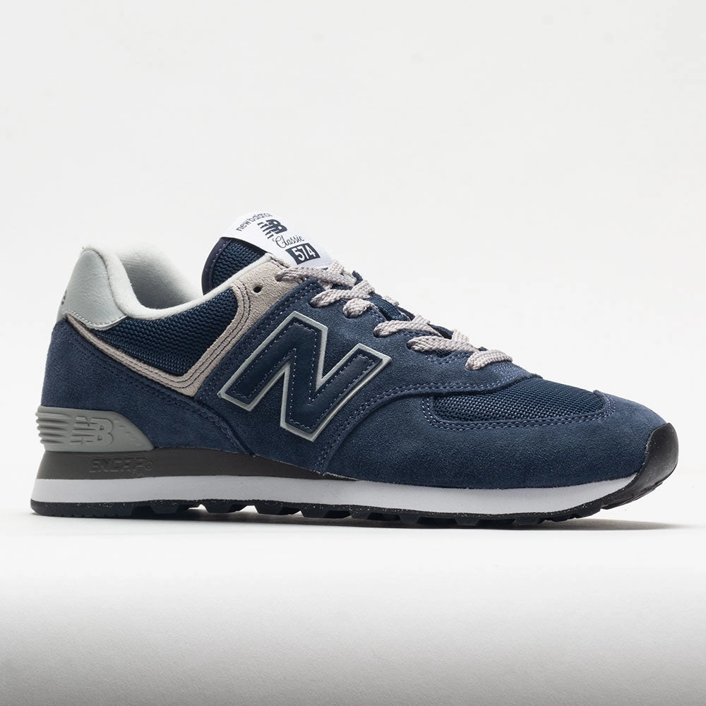 New Balance 574 Core Men's  Navy/White Adaptable non - branded running shoes