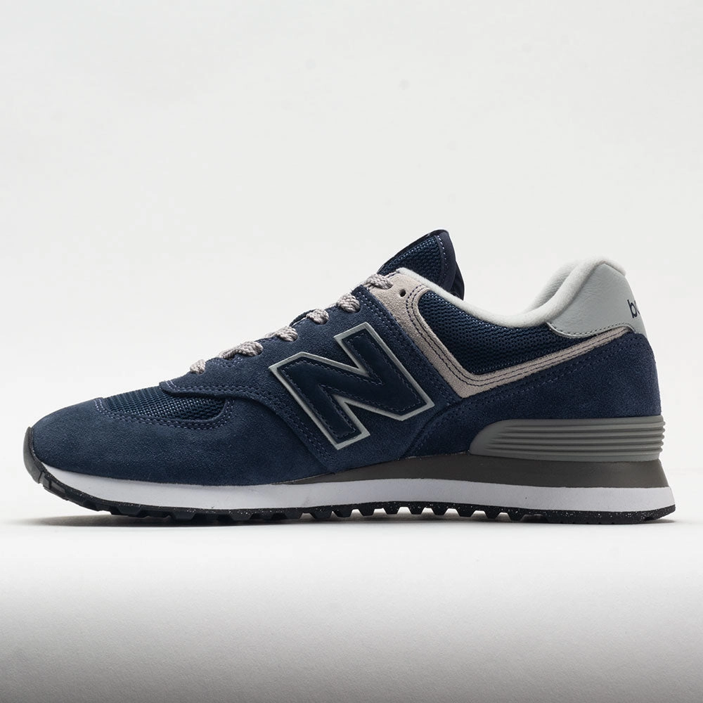 sprinters' shoes horizontal - design shoes New Balance 574 Core Men's  Navy/White