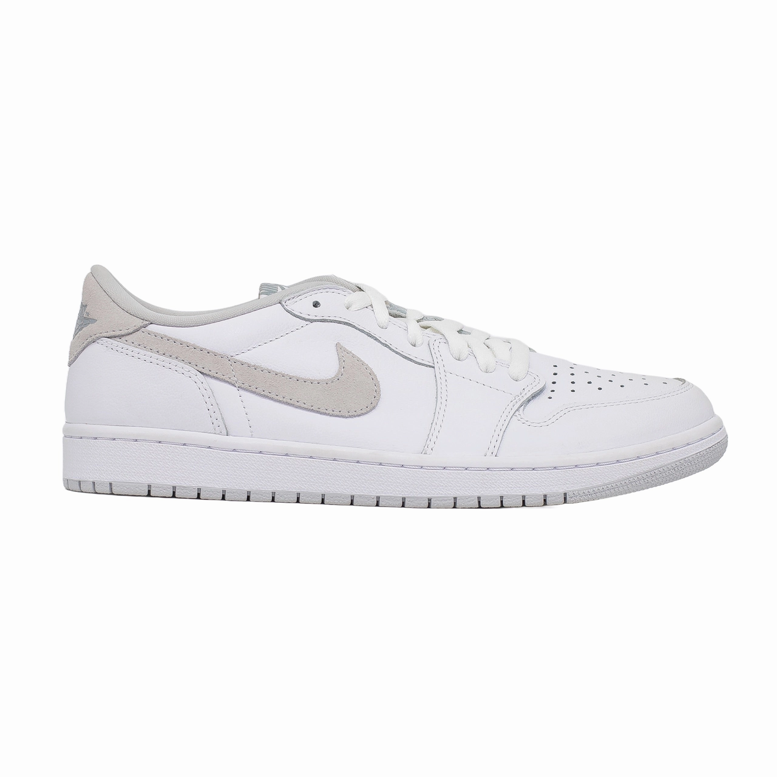 Women's Air Jordan 1 Low, Neutral Grey (2021) Racing Matte - finish