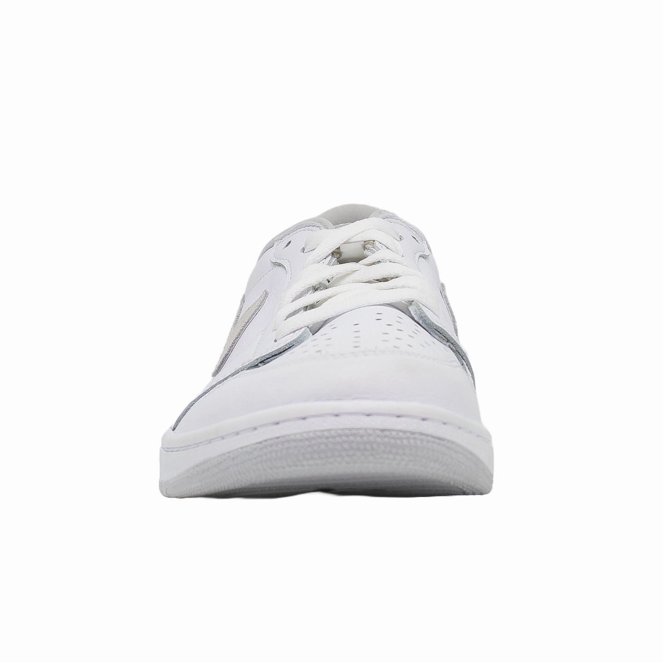 ZipUp PU material Women's Air Jordan 1 Low, Neutral Grey (2021)