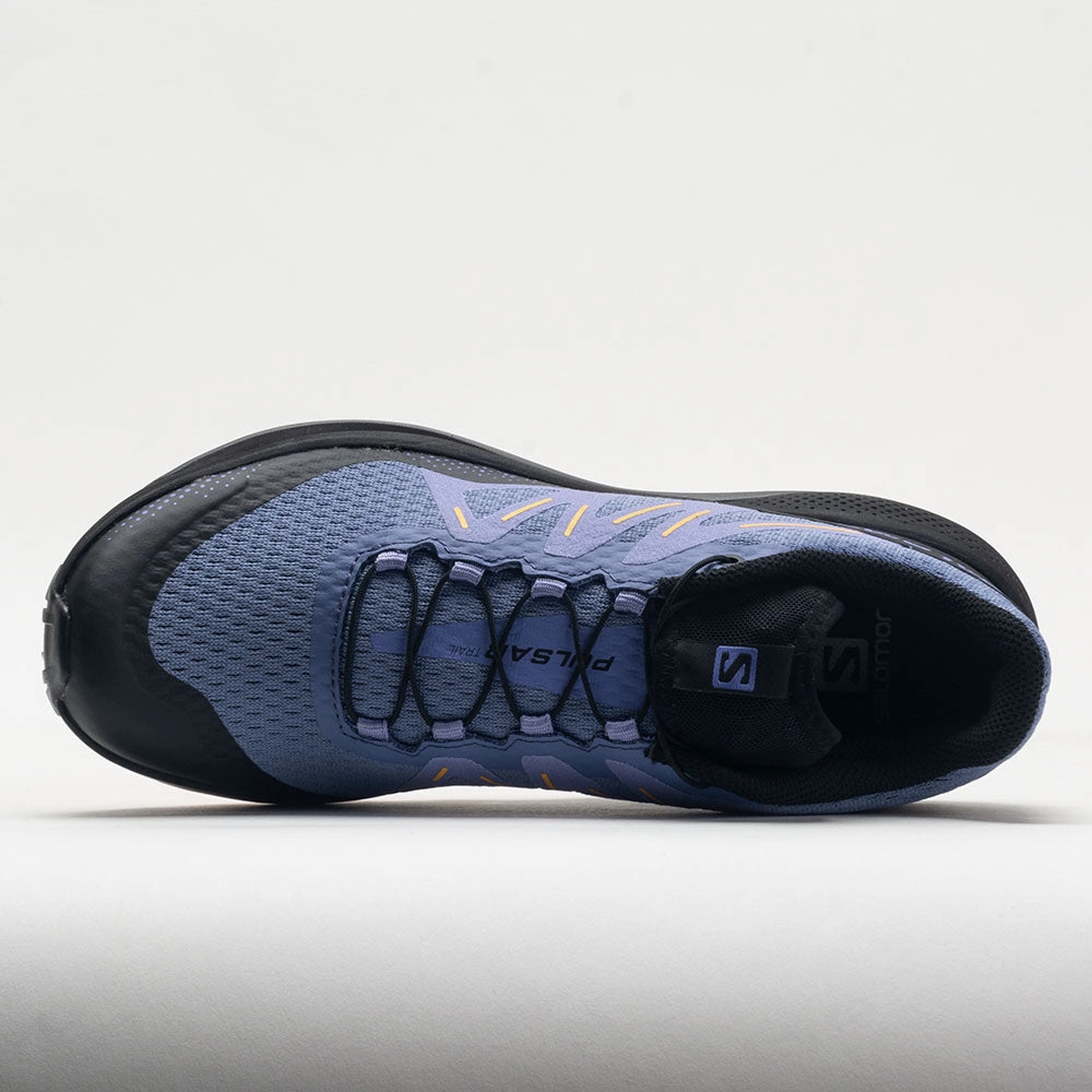 treadmill - runner running for fun shoes Salomon Pulsar Trail Women's  Velvet Morning/Black