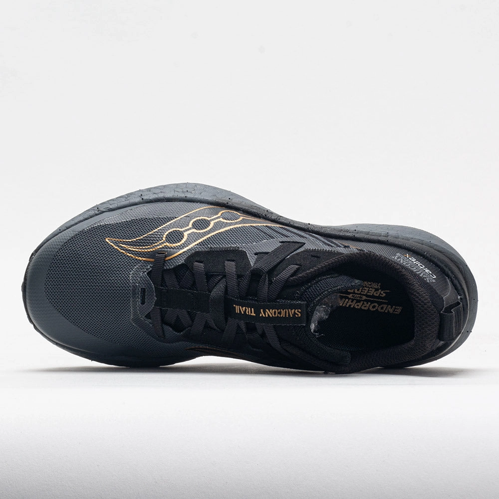 Heart - rate control Saucony Endorphin Edge Men's  Black/Goldstruck