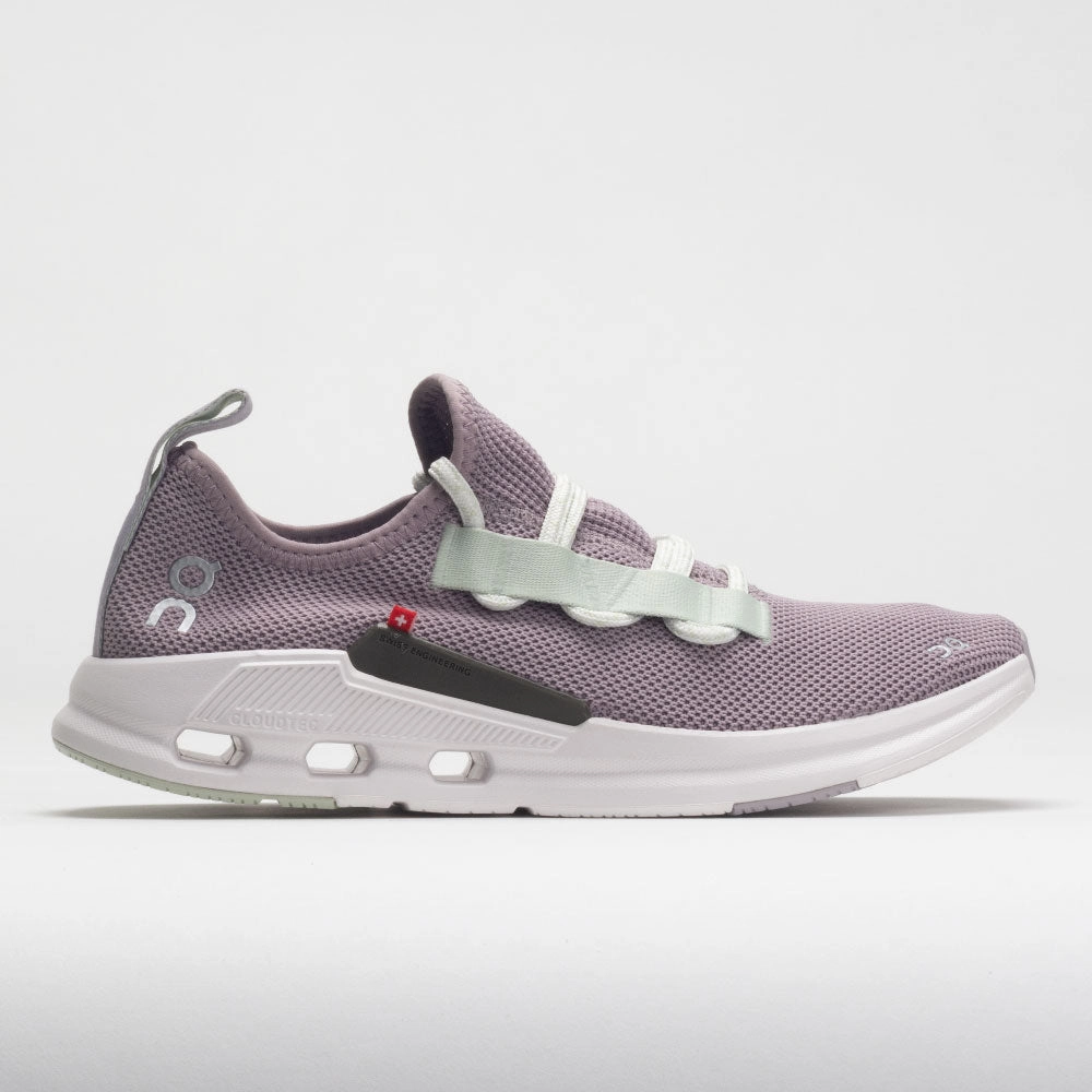 On Cloudeasy Women's  Heron/Aloe neon running wear morning - runner