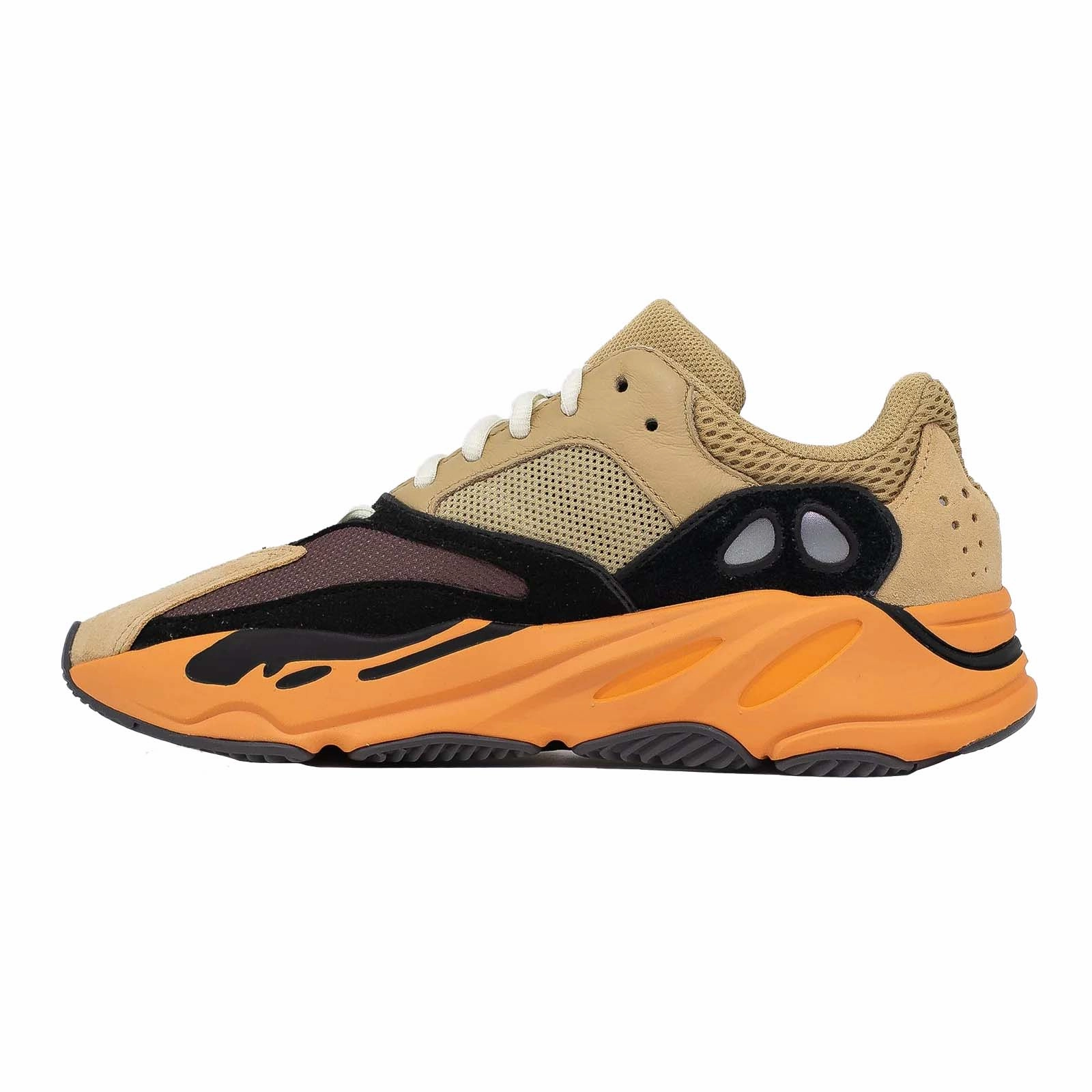 Travel Friendly Soft Walk Yeezy Boost 700, Enflame Amber