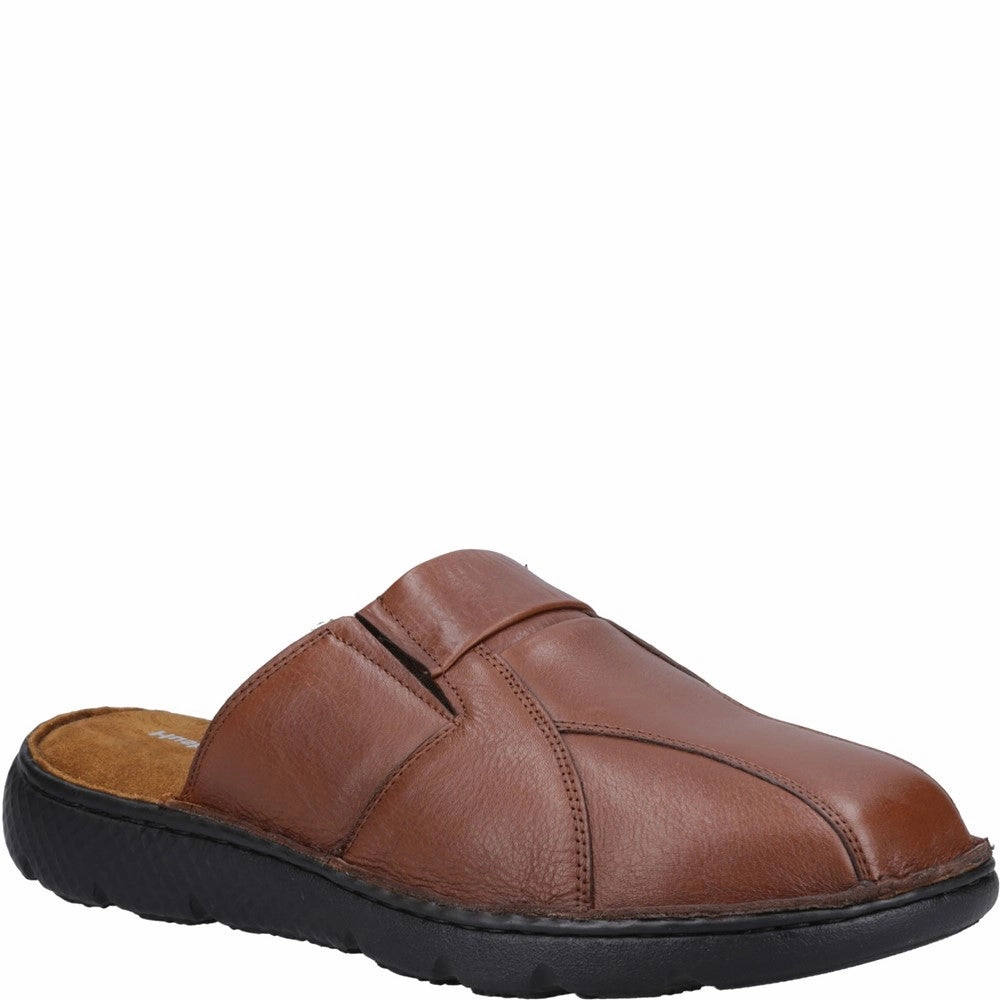 Slip On Design Step Fit Hush Puppies Carson Mule Sandal