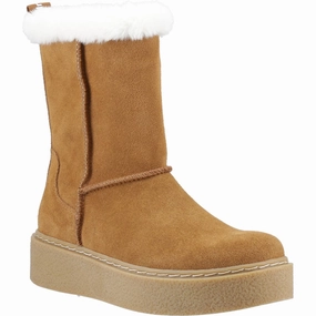 Hush Puppies Becca Mid Boot Easy Outfit Soft Sole Shoes