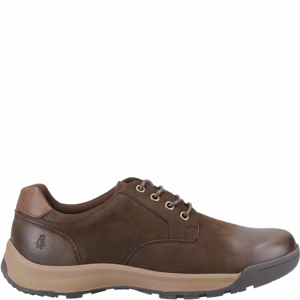 Hush Puppies Vinson Lace Wide Fit Shoes Push Step Fall look