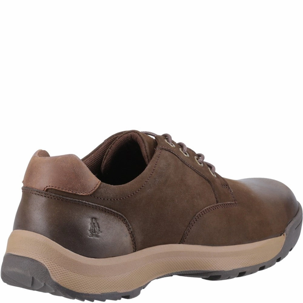 Hush Puppies Vinson Lace Wide Fit Shoes Neat Look Wind Step