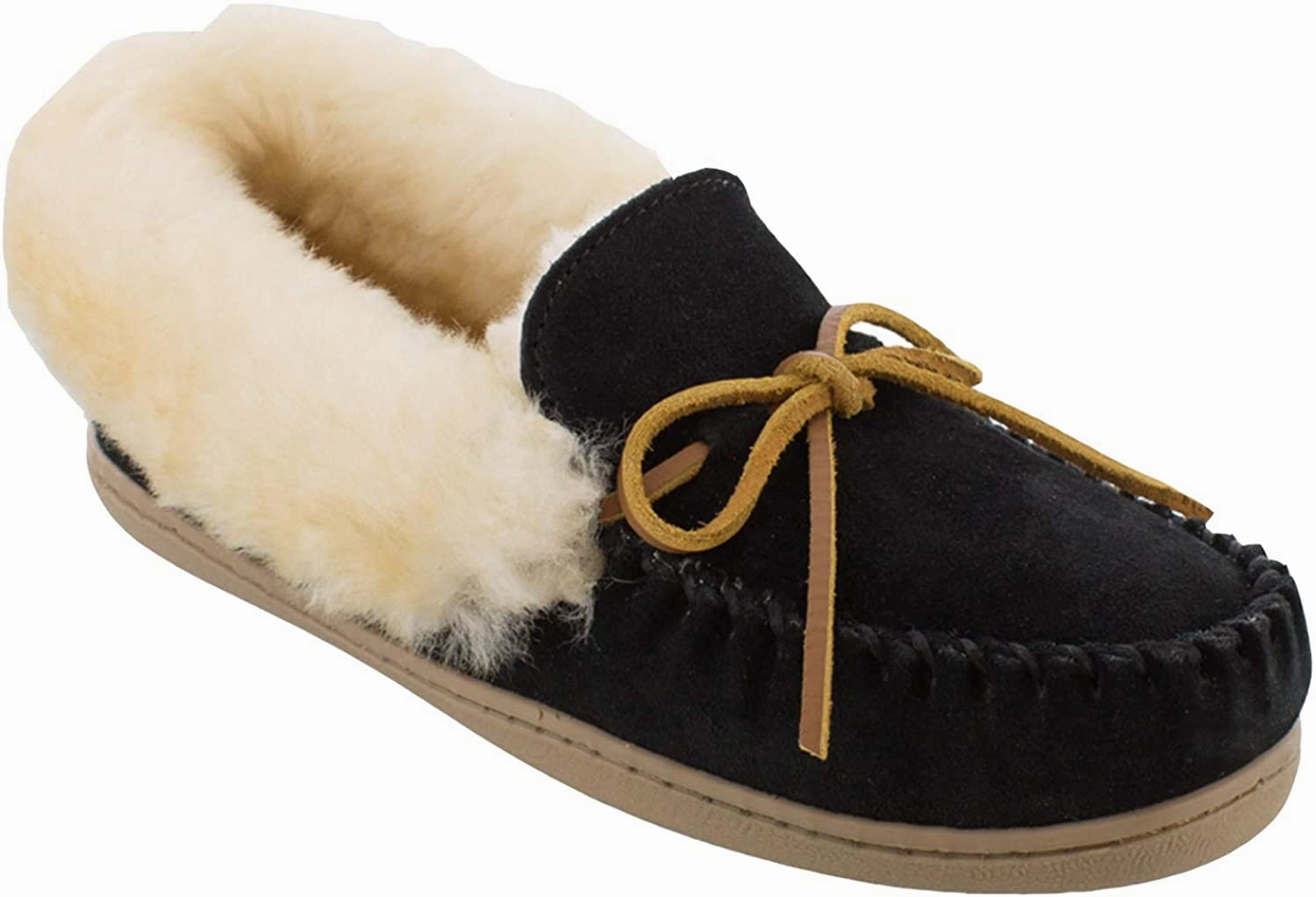 Minnetonka Women's Alpine Sheepskin Moc Effortless Sandals