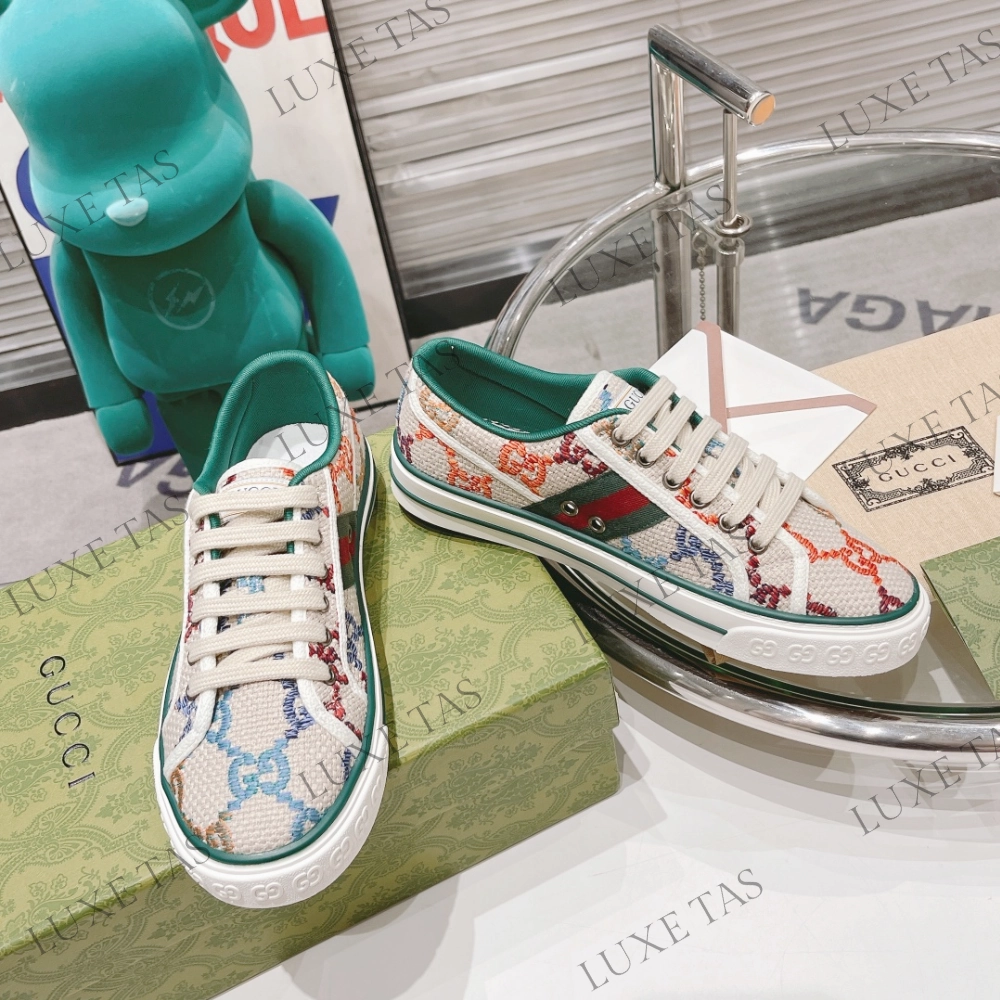 Multicolor GG Tennis 1977 Sneaker - Designer Sneakers for Women Luxe Touch