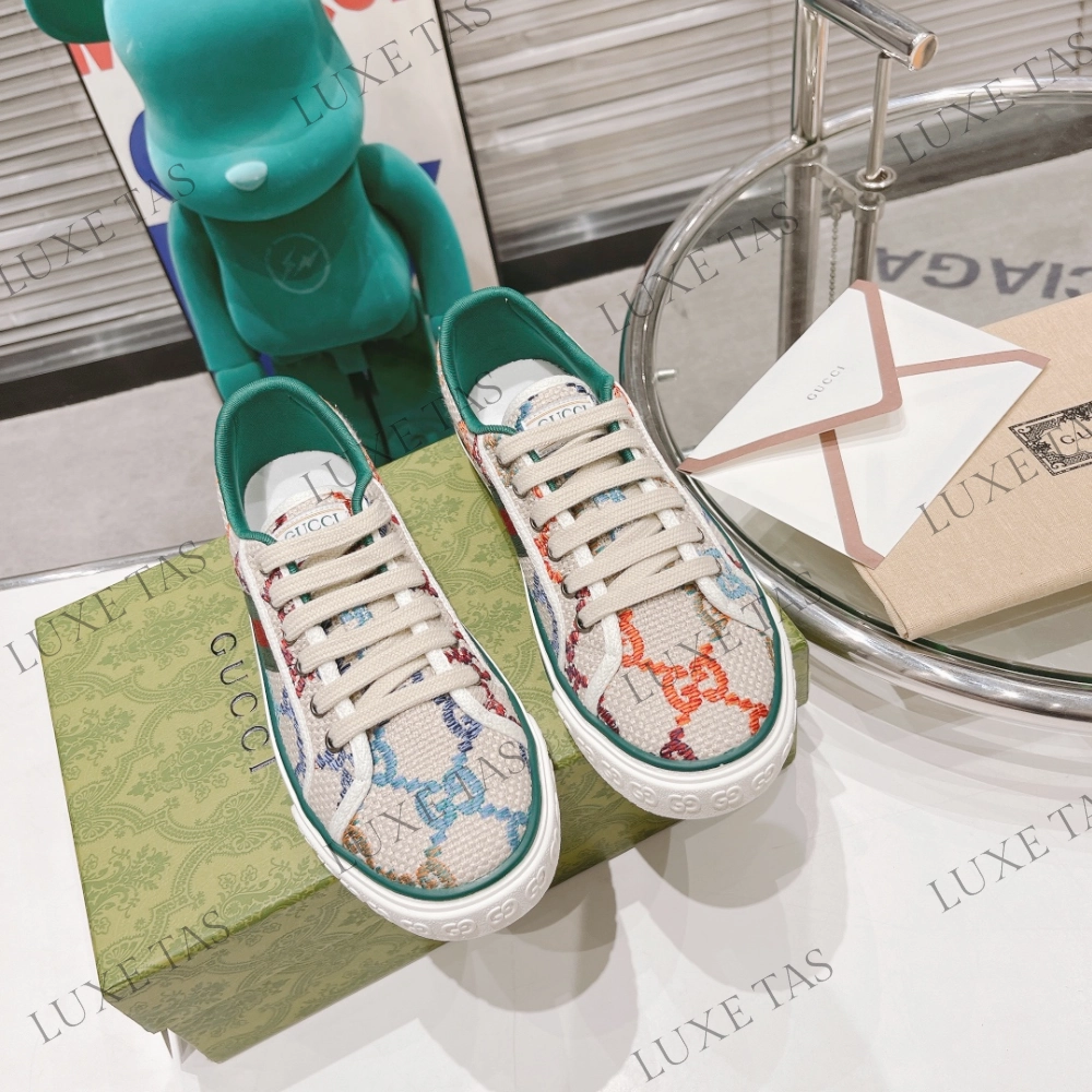 Quick Outing Multicolor GG Tennis 1977 Sneaker - Designer Sneakers for Women