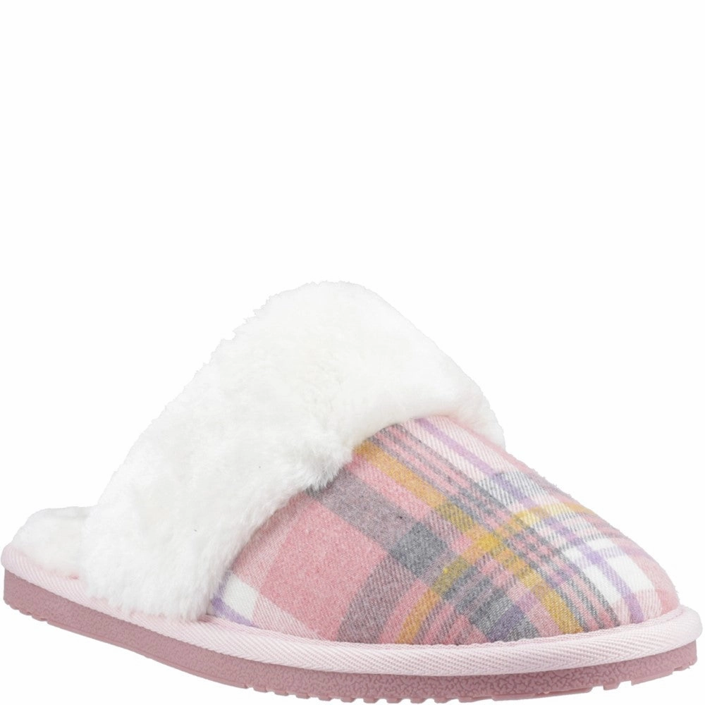 Creek Hike Hush Puppies Arianna Plaid Slipper
