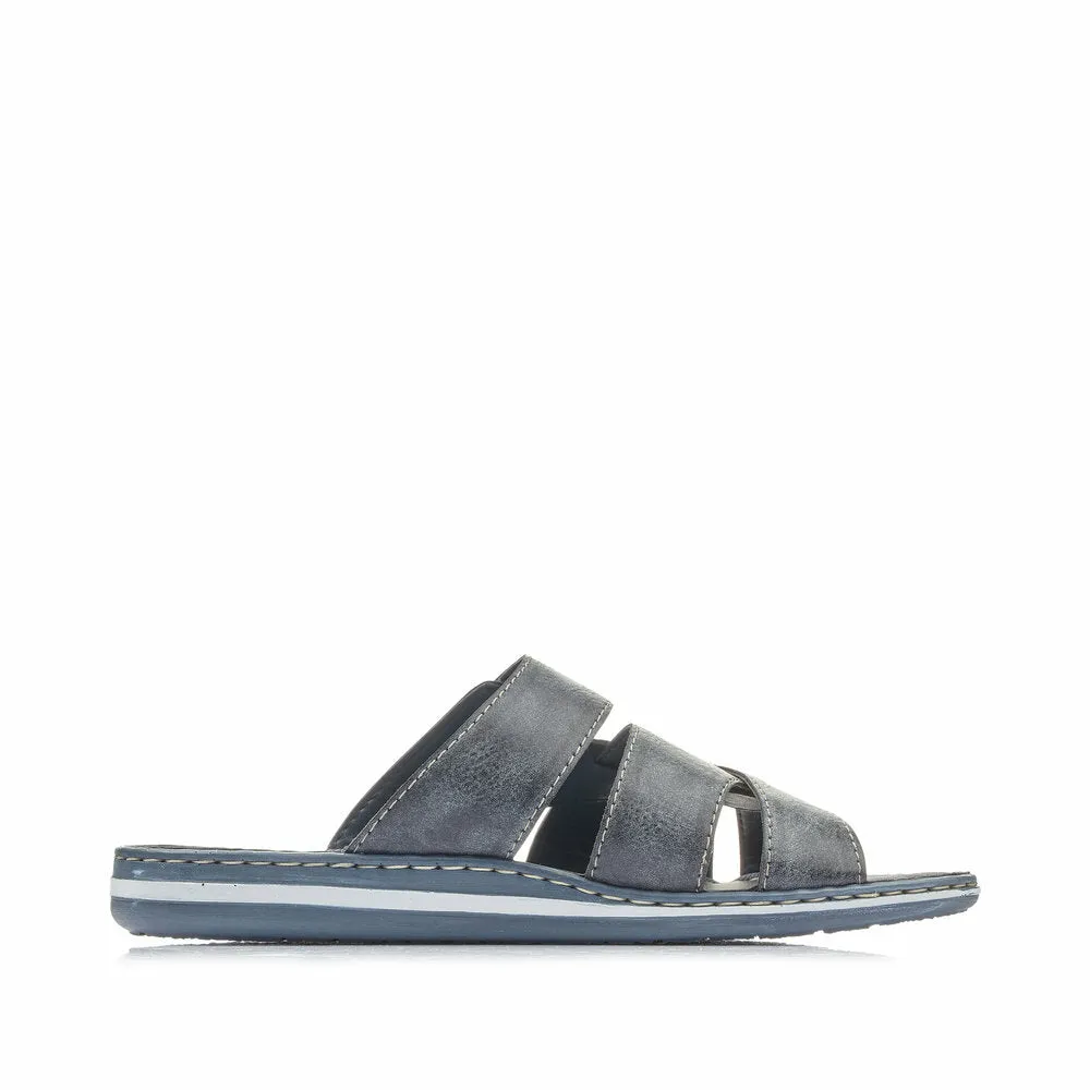 All-day Comfort 21073-14 Blue Slip-On Sandal