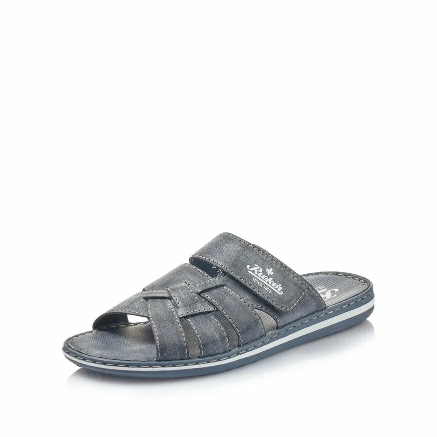 21073-14 Blue Slip-On Sandal therapeutic